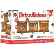 Drizzilicious Mini Rice Cakes Variety Pack, 12 Count, Assorted Flavors