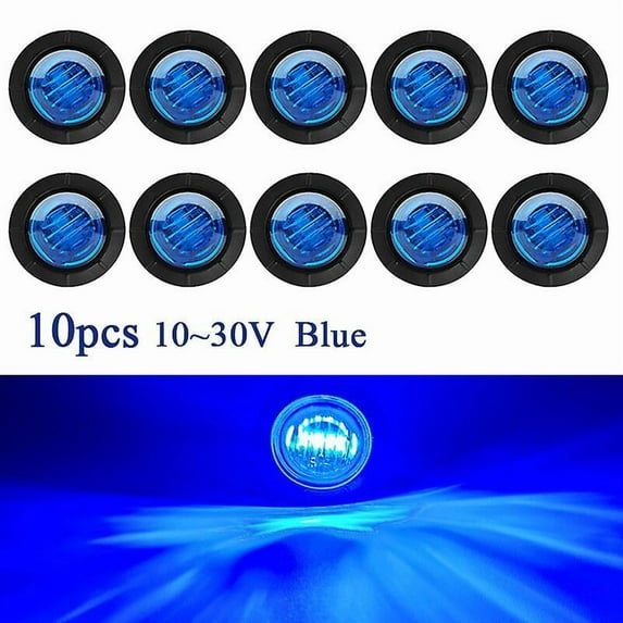 Drl 12v 24v Led Side Marker Light Camion Auto Trucks Lorry Trailer Bus Tail Brake Lamp Truck Accesorios Luces Traseras