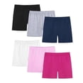 thumbnail image 1 of Drmagiyhm Girls Bike Shorts - 6 Pack Breathable Summer Shorts for Toddler Kids Under Dress & Dance 13-14 Years, 1 of 6