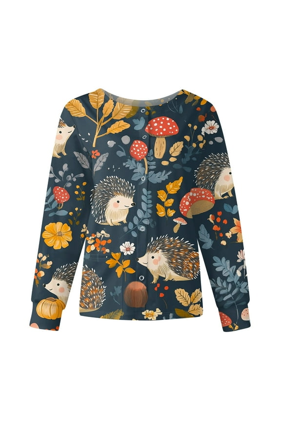 Halloween Scrub Tops Women Plus Size Halloween Shirts Short Sleeve Funny Spooky Season Working Uniform Fun V-Neck Scrub Shirts Pumpkins Printed Nurse Uniforms Wine XL