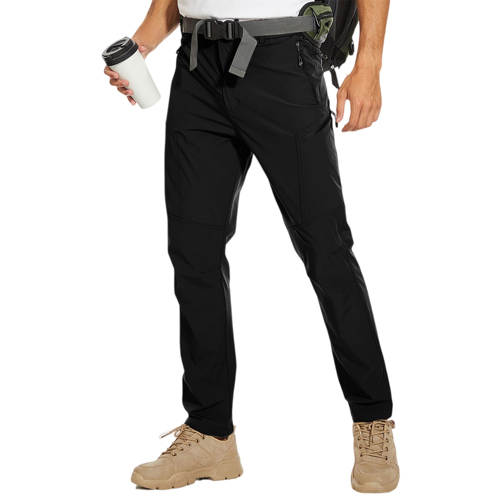 Mens Winter Outdoor Sports Trousers Military Tactical Thick Warm Cargo Pants main image 0