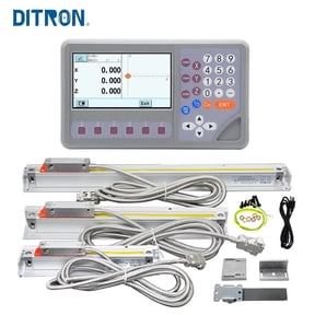 Dro Digital Readout 3 Axis 5um Linear Scale for Bridgeport Mill Lathe Machine