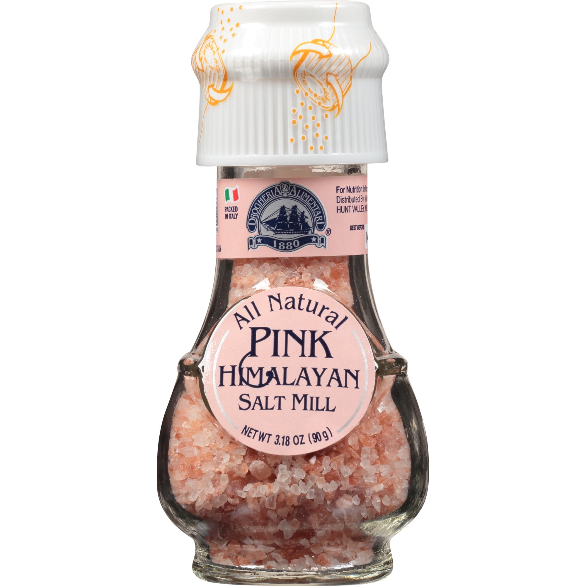Carmencita Himalaya Pink Salt Grinder 13.05 Oz