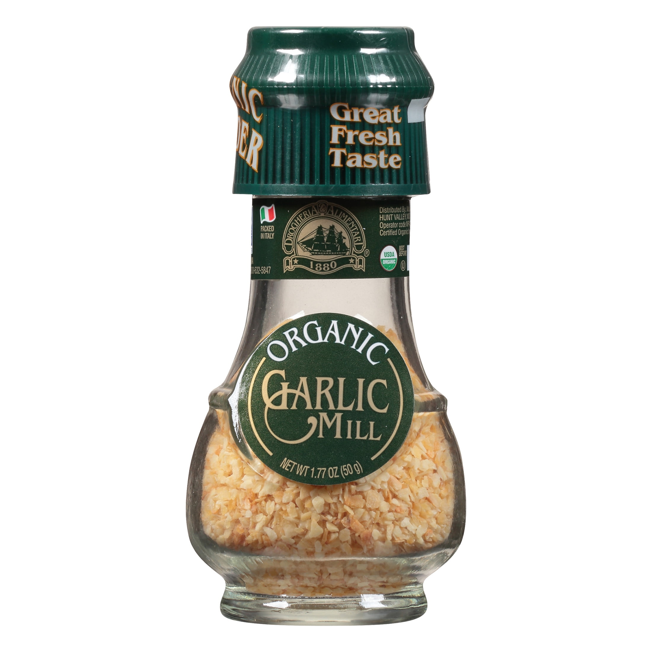 Drogheria & Alimentari Organic Garlic Mill, 1.77 oz Bottle