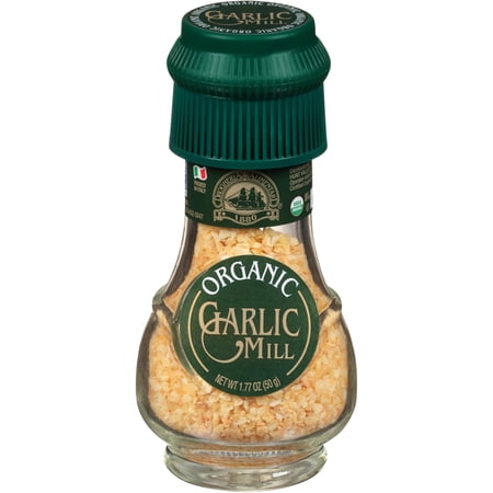 Drogheria & Alimentari Organic Garlic Spice Mill, 1.77oz (4 Pack)