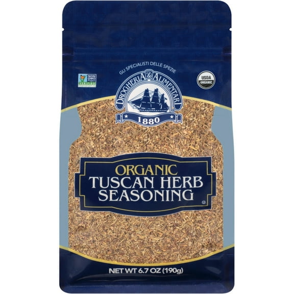 Drogheria & Alimentari Organic Tuscan Herb Seasoning, 6.7 oz Pouch