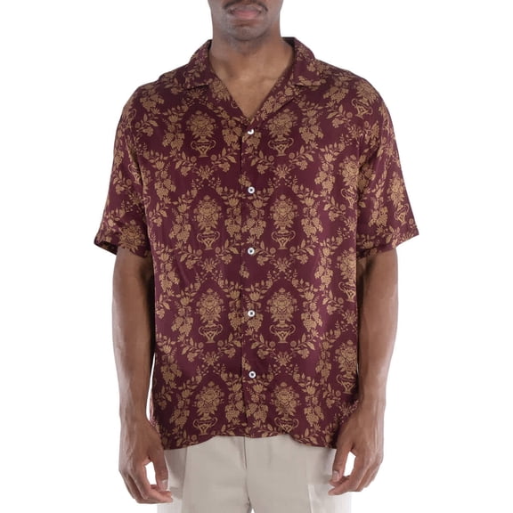 Drole De Monsieur La Chemise Dama Pattern Shirt, Size Small