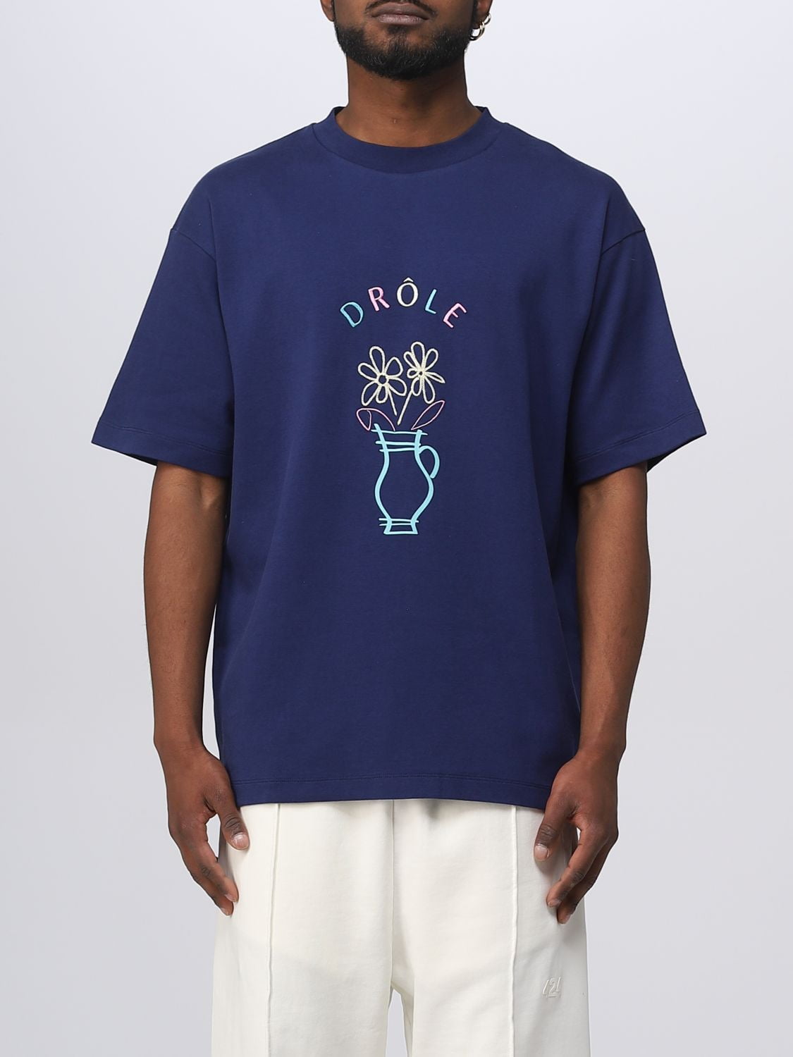 Drole De Monsieur TShirt Men Navy Men
