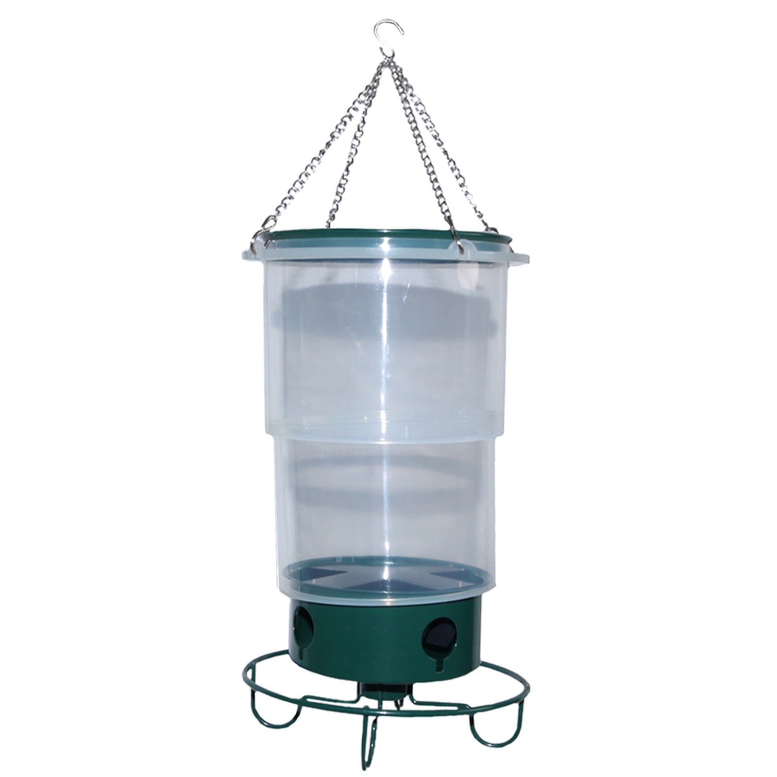 Droll Feeders Feeders 2 Squirrel Head Feeder Big Cage for Birds