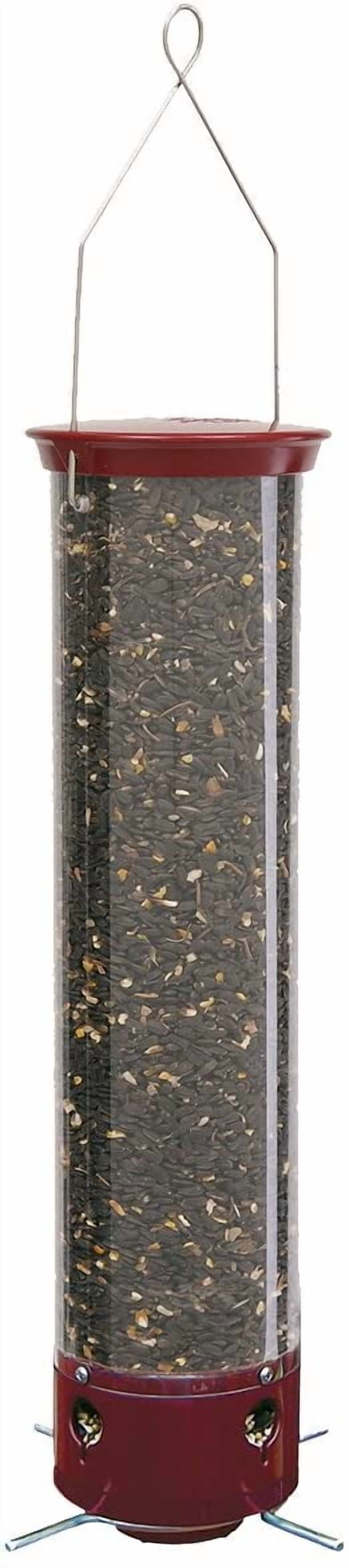 Droll Yankees Dipper Wild Bird 5 lb. Polycarbonate Tube Bird Feeder 4 ports