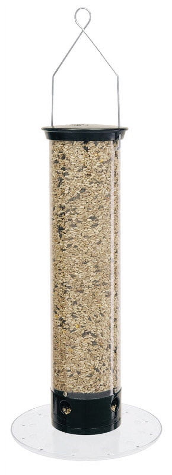 Droll Yankees Tipper Wild Bird 5 lb. Polycarbonate Tube Bird Feeder 4 ports