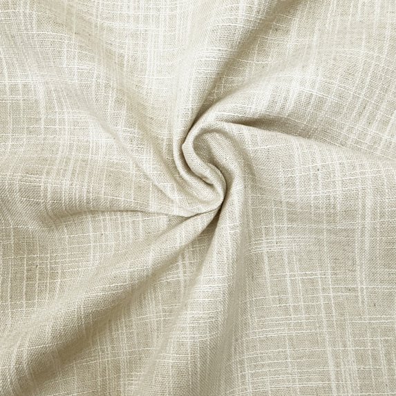 Drome Fabric | Solid Sheer Fabric | Drapery & Curtain Fabric | Color Cream | Yard