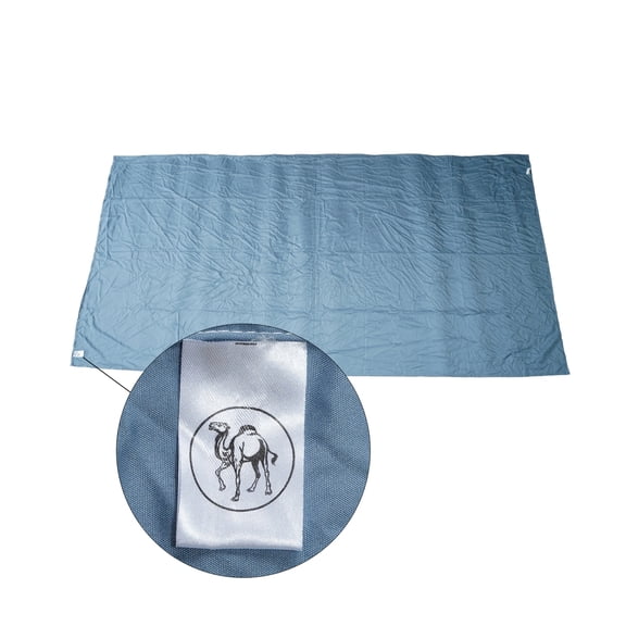 Dromedary camel with circle Single bed sheet, a soft item. Smooth texture, pleasant design. Covers the bed