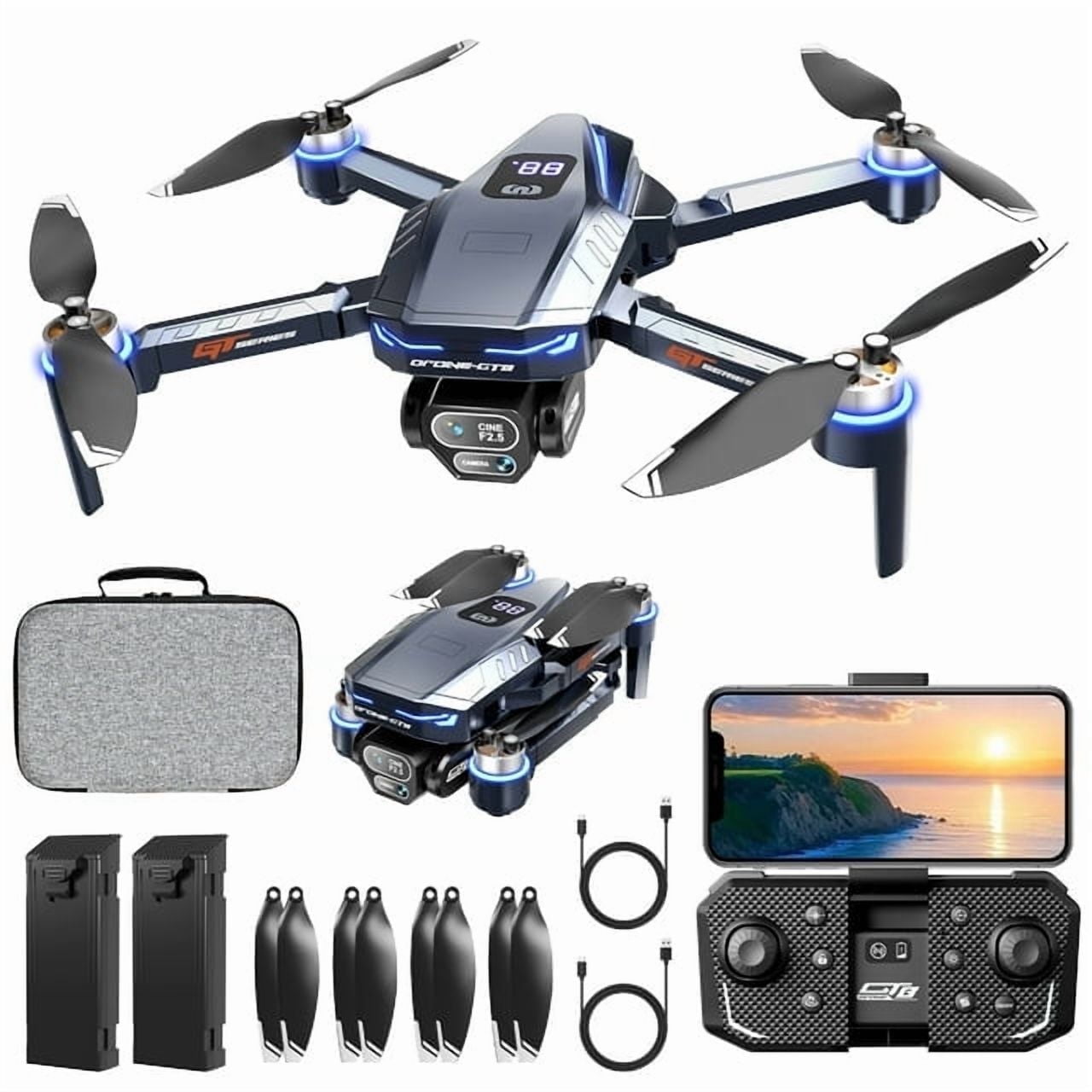 Drone with 4K HD Camera for WIFI FPV RC Quadcopter