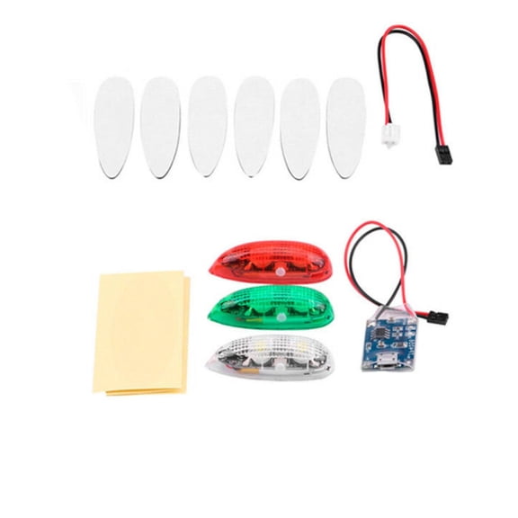 Drone Accessory 3 Colorful LED Lights, Wireless Connection for DJI Easy Setup