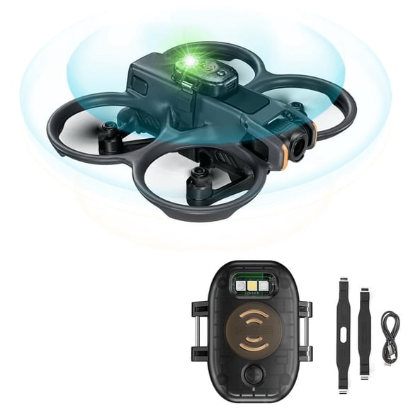 Drone Alarm Buzzer LED Flight Strobe Lights FOR DJI MINI 5 PRO/ Neo 2 / AIR 3S/ AVATA 2 / Mavic 4 Pro, High-decibel alarm & High-Brightness LED Beads