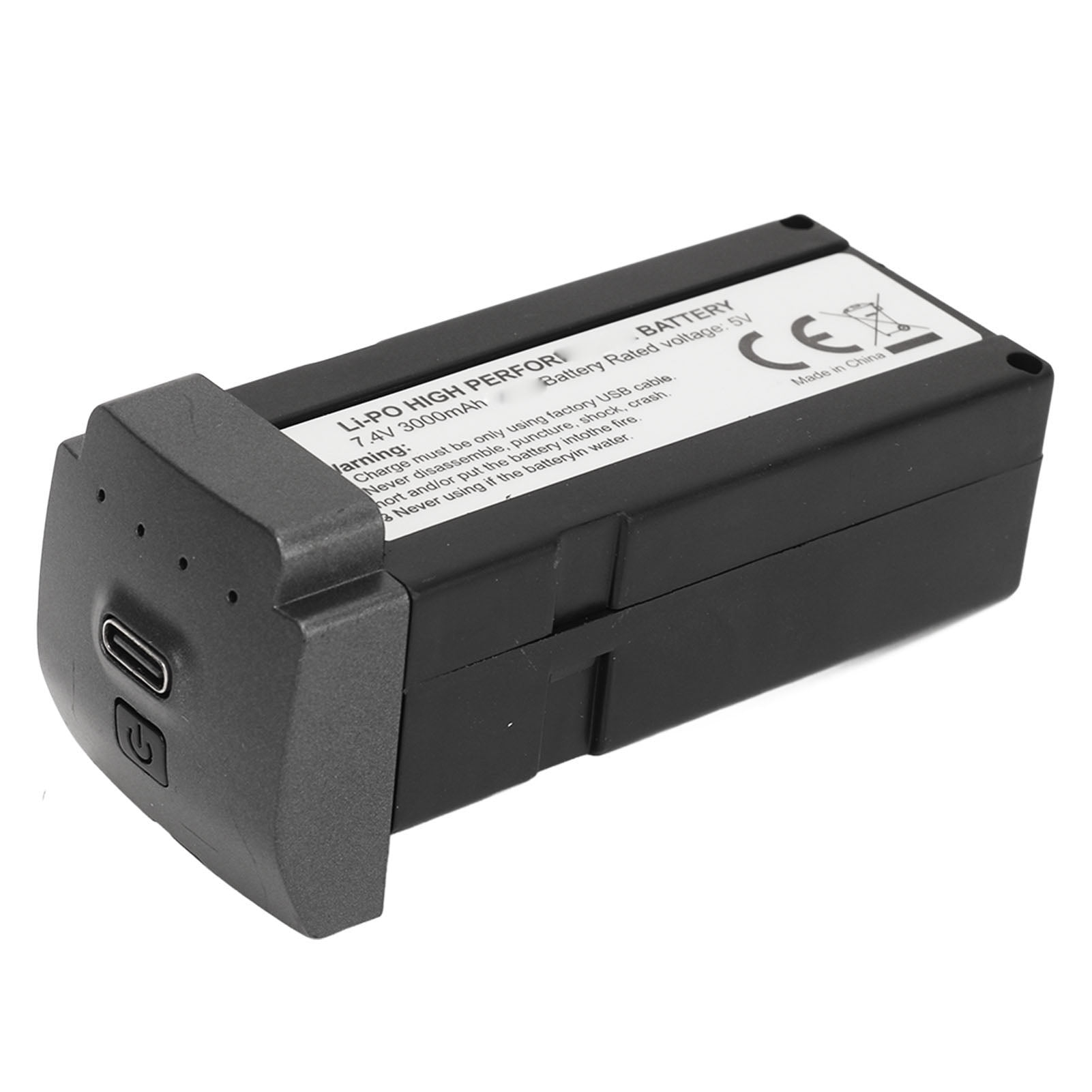 3.7V 1800mAh Replacement Drone Battery – Fits E88, E525, E99, K3, P1, A8pro, A9pro & More Brushless Drones