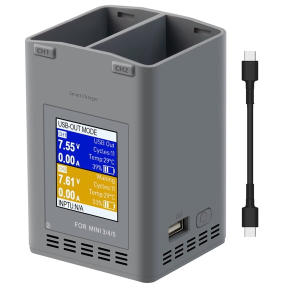 Drone Battery Charger forDJIMini 5 Pro Mini 4 Pro Charging Manager for Mini 3 Pro and Mini 3Charge Hub