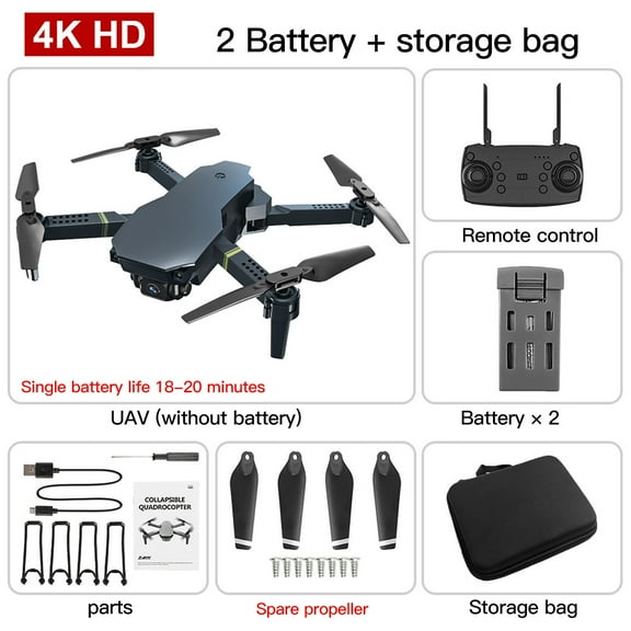Drone With Camera 1080P for Kids And Adults, RC Quadcopter Drone with Altitude Hold, Mini Drone With One Key Start, Waypoint Fly, Headless Mode, 3D Flip, 3 Speeds, Remote Control Drone for Beginners