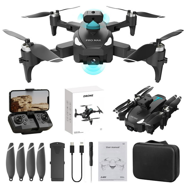 Drone with Camera, 2.4G WIFI FPV Drone with 1080P ESC Camera for Adults
