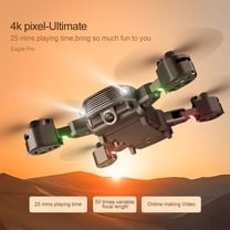 Drone with Camera 4K, Under 250g, 60 Mins Flight with 2 batteries, 5GHz Transmission, GPS Auto Return, Brushless Motor, Foldable and Lightweight, FPV Quadcopter for Beginner, Adults