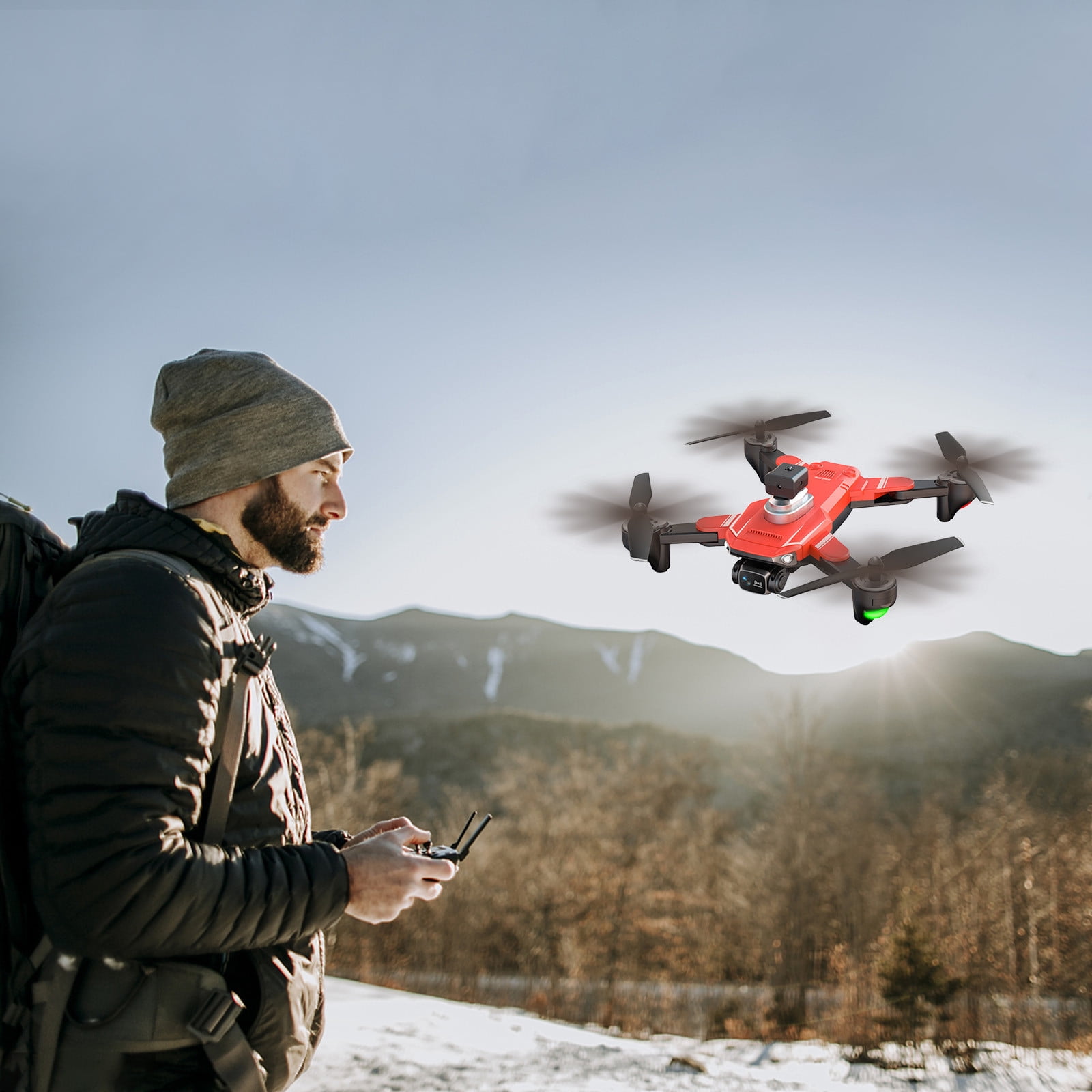 Drone with Camera for Adults,Drone 4K Highdefinition Aerial