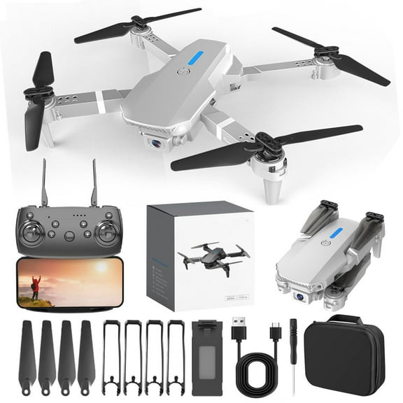 Drone with Camera for Kids & Adults, 1080P HD FPV Mini Drones with Altitude Hold, 3D Flips, Speed Adjustment, Headless Mode, 2.4GHz Technology Adopted for-Interference, Toys Gifts for Boys Girls