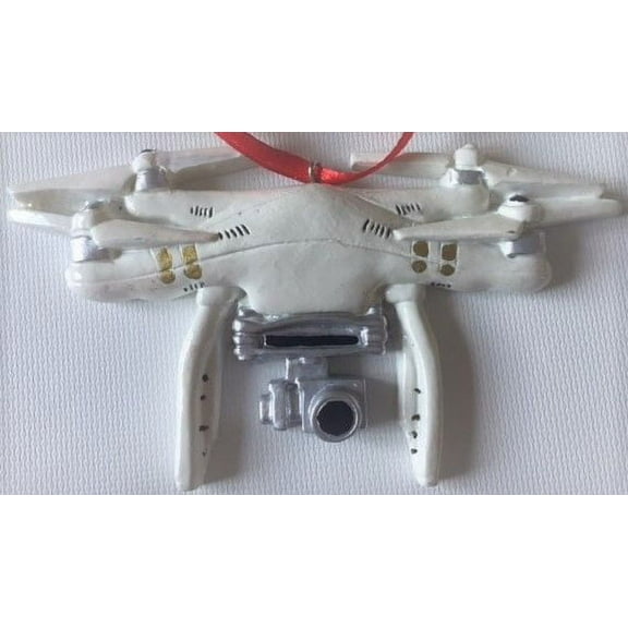 Drone Christmas Tree Ornament Holiday Gift Unique Present or Stocking Stuffer