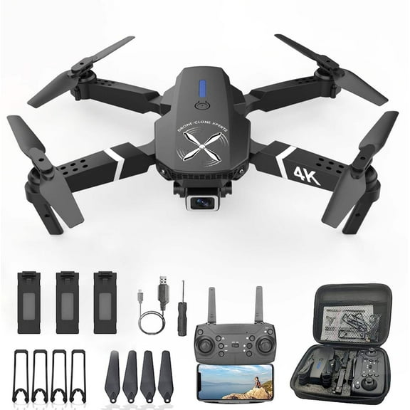 Drone-Clone Xperts Falcon 4K Drone Pro EXTREME Upgrade With 2 Batteries