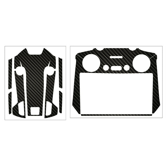 Drone Decal Easy Paste PVC Skin Decorative Stickers Set for DJI Mini 4 Pro Drones RC 2 Remote Controller
