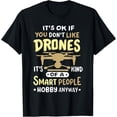 thumbnail image 1 of Drone Drones Drone Pilot FPV T-Shirt men and women can wear, black, white, gifts., 1 of 4