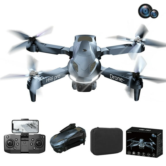 Drone with Dual Camera for Adults, Mini Drones for Kids with 1080P Video, Remote Control Helicopter Toys Gifts for Boys Girls, Altitude Hold, One Key Start