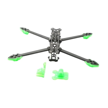 Drone Frame, Arm Quadcopter Frame, Flying Toy Accessories Parts for fpv 7" with 5mm Arm green