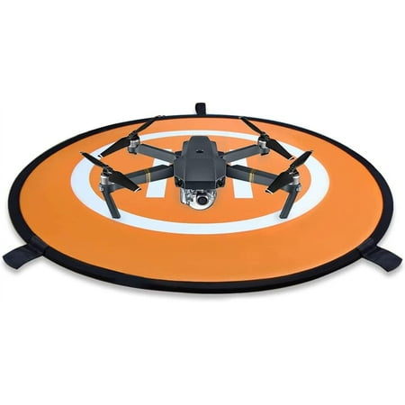Drone Landing Pads, Waterproof 30'' Universal Landing Pad Fast-fold Double Sided Quadcopter Landing Pads for RC Drones Helicopter DJI Spark Mavic Pro Phantom 2/3/4 Pro Inspire 2/1 3DR Solo