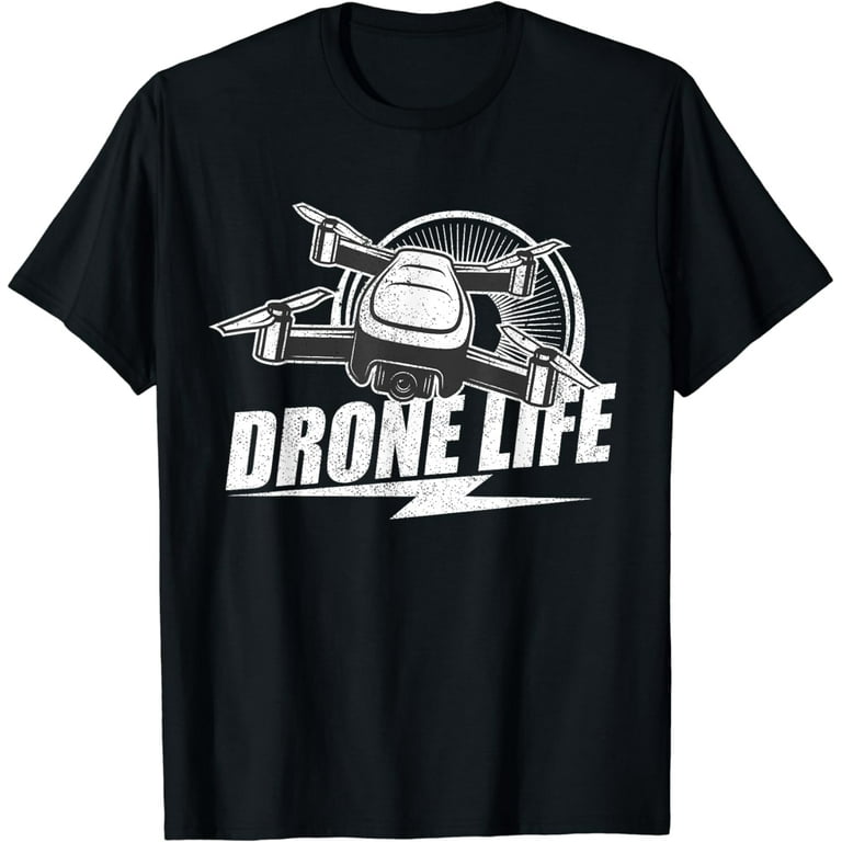 Quadcopter Pilot T-Shirt Drone Tshirt Tee Gift Vintage Quadcopter Pilot T-Shirt Drone Tshirt Tee Gift Vintage