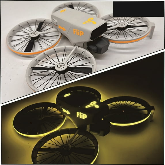 Drone Luminous Stickers Decoration Decals Skin Anti-Scratch Protective Film Night Safety Cool Flight For DJI Flip Accessories