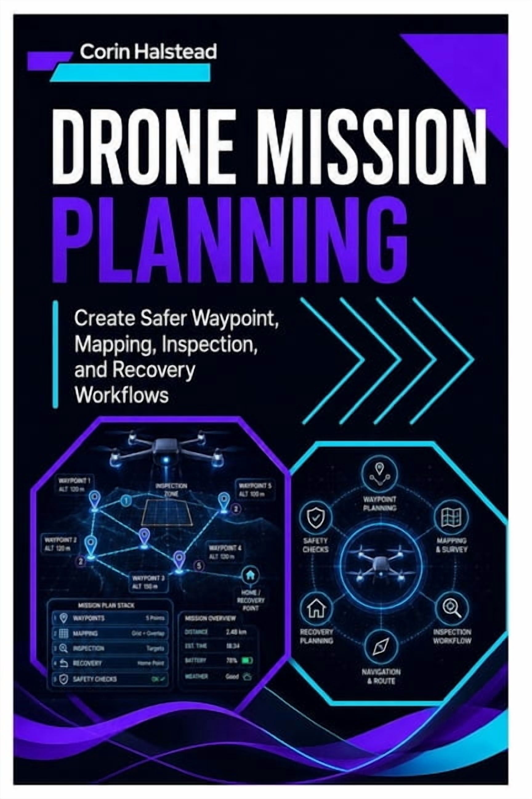 Drone Mission Planning: Create Safer Waypoint, Mapping, Inspection, and Recovery Workflows, (Paperback)