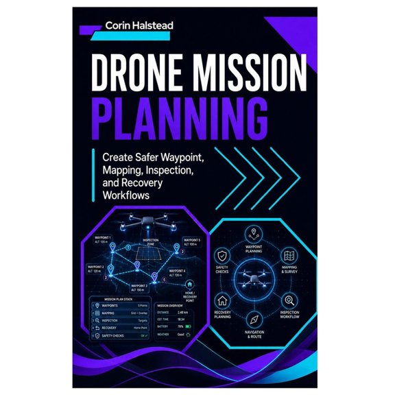 Drone Mission Planning: Create Safer Waypoint, Mapping, Inspection, and Recovery Workflows, (Paperback)