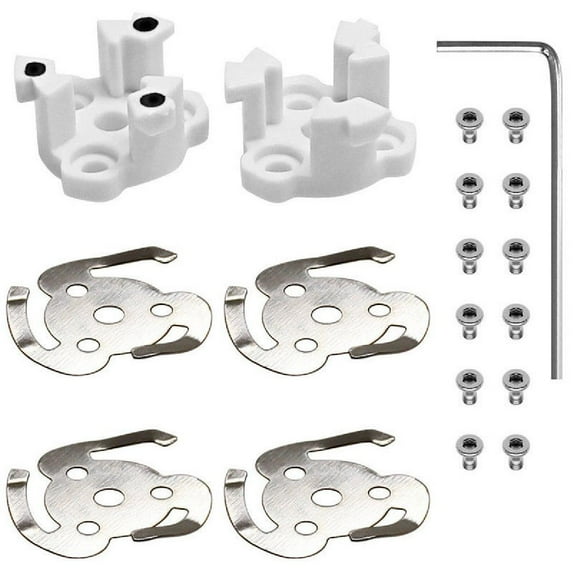 Drone Propeller Mounting Plates+ Elastic Gaskets+ Screws+Screwdriver Prop Adapter Base Kit for DJI Phantom 4