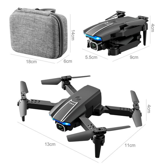 Drone RC Drone With Camera 4K Dual Camera RC Quadcopter With Function Trajectory  Gesture Control Storage Bag
