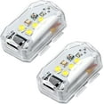 thumbnail image 1 of Drone Strobe Light, 5 Modes & 3-Mile Visibility Anti-Collision Light for Night Flying Drones, 2 Pack, 1 of 8