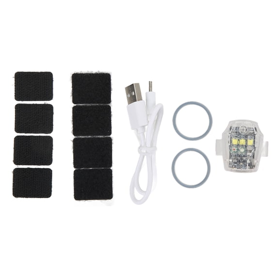 Drone Strobe Light Transparent Shell Mini High Brightness 3 Colors 10 Modes Anti Collision Drone Light