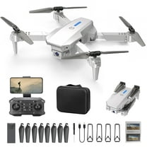 Drone With 1080P HD Camera Remote Control Toys Gifts For Boys Girls With Altitude Hold Headless Mode Start Speed Adjustment