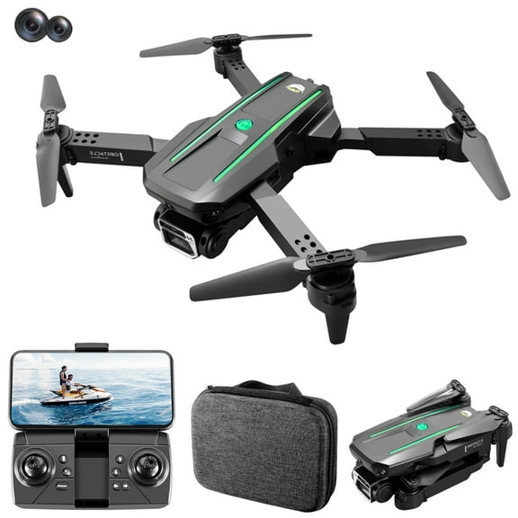 Drone With 1080P HD FPV Camera Remote Control Toys Gifts For Boys Girls With Altitude Hold Headless Mode Start Speed Adjustment