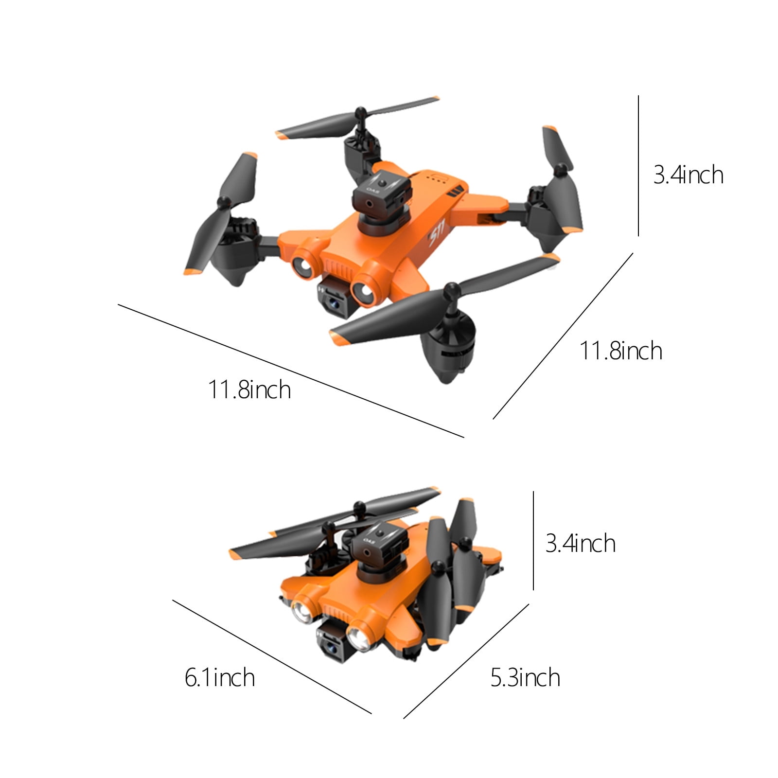Drone With 1080P Optical Flow Positioning UltraLong Battery Life