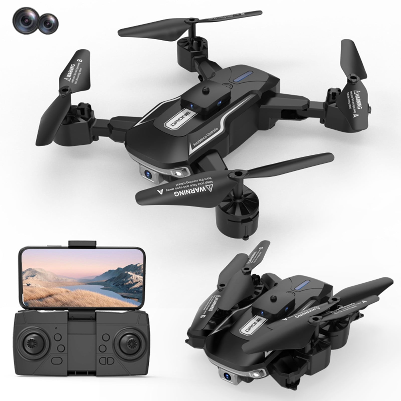 Drone With Camera 4K Gesture Control Headless Mode Drones For Kids 8