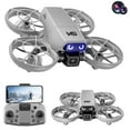 thumbnail image 1 of Drone With ESC Camera And Cool Light Remote Control Toys Gifts For Boys With Altitude Hold Headless Mode Start Speed Adjustment, 1 of 10