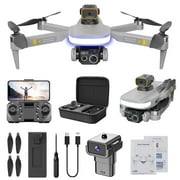 Drone karymi Drones Drones WiFi FPV Drone with Camera 4K HD Altitude Hold Mode Foldable RC Drone Quadcopter Circle Fly,Route Fly,Altitude Hold,Headless Mode Drones for Kids My Orders Weekly Deals