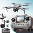 thumbnail image 1 of Drone with 150° ESC Dual Camera, 2.4G RC Quadcopte, One Click Takeoff And Landing, 360°stunt roll, Remote Control Toys Gifts for Boys, 1 of 6