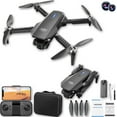 thumbnail image 1 of Drone with 4k Pixel High-Definition Dual Camera, Folding Body, Quadcopter with 120°Ultra Wide Angle Lens,Remote Control Toys Gifts, 1 of 6